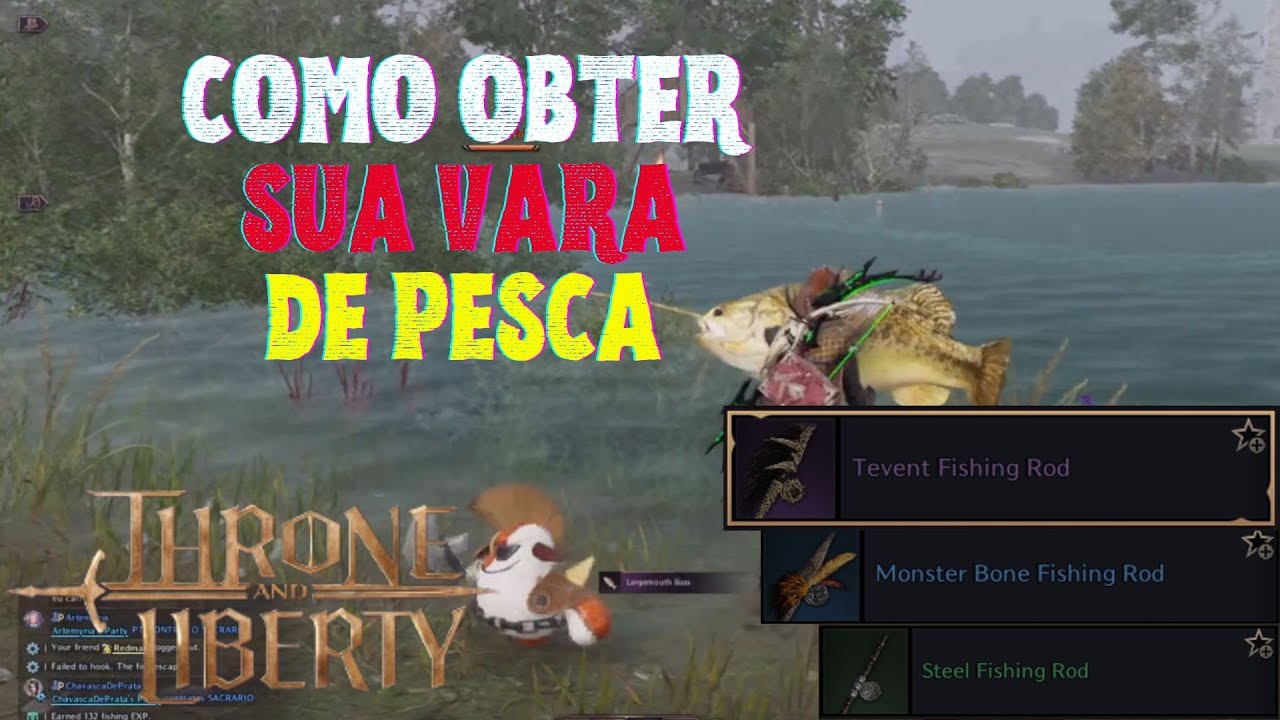 THRONE AND LIBERTY - COMO OBTER SUA VARA DE PESCA [DICA]
