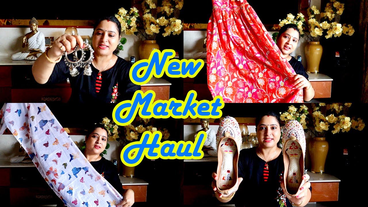 My New Market Shopping Haul🛍 || New Market Theke Ki Ki Shopping Korlam🛍