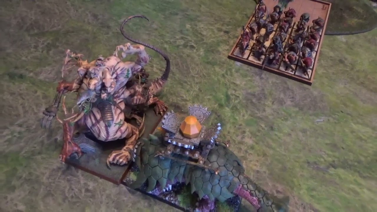 Skaven vs Lizardmen - 2500 Points WHFB 8th Edition