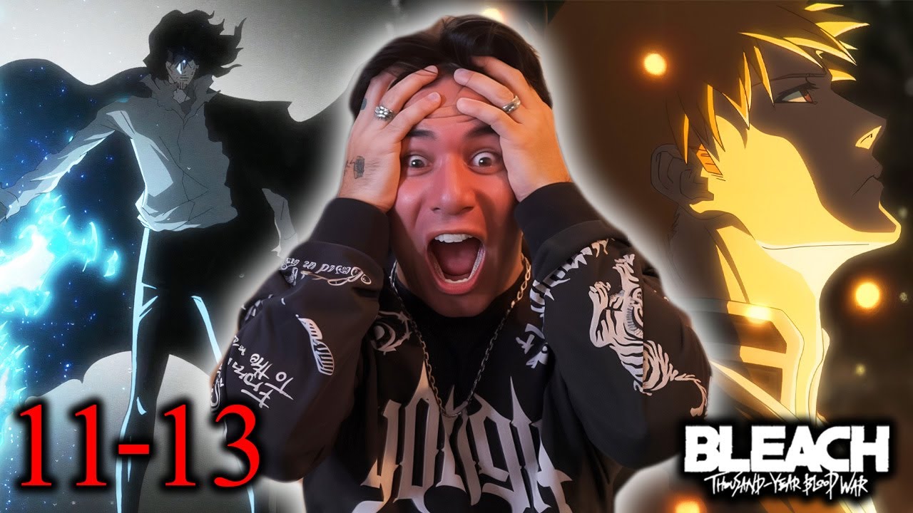 «КЛИНОК — ЭТО Я» Bleach TYBW — Эпизоды 11, 12 и 13 (РЕАКЦИЯ)
