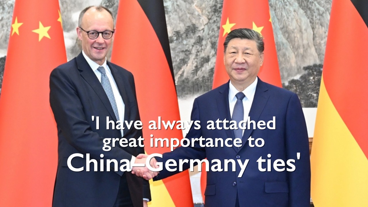 Hear what Xi and Merz say to each other amid trade and tech co-op and rivalry