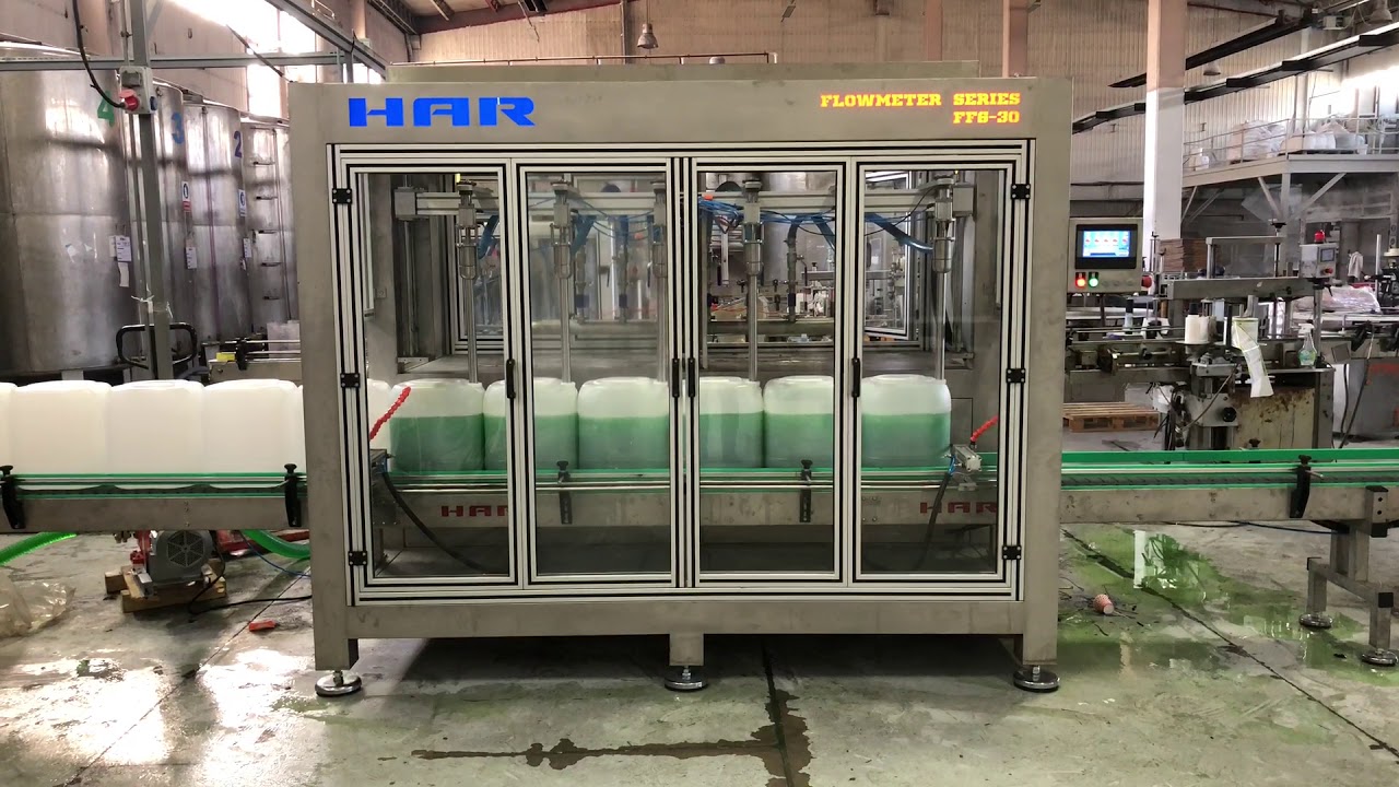 5-30 Litre Deterjan Dolum Makinası - HAR Makina A.Ş