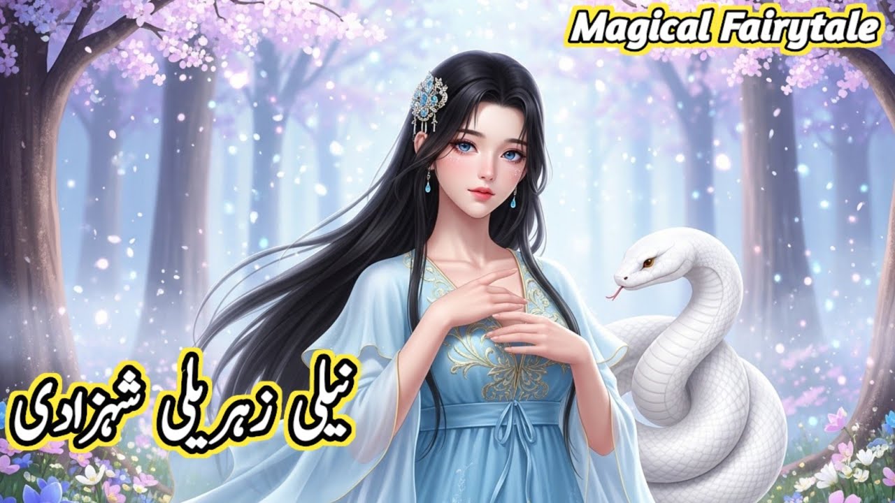Neeli Shehzadi | The Blue Poison Princess 💔 urduHindi fairy tales | #fairytalesstory #urdufairytales