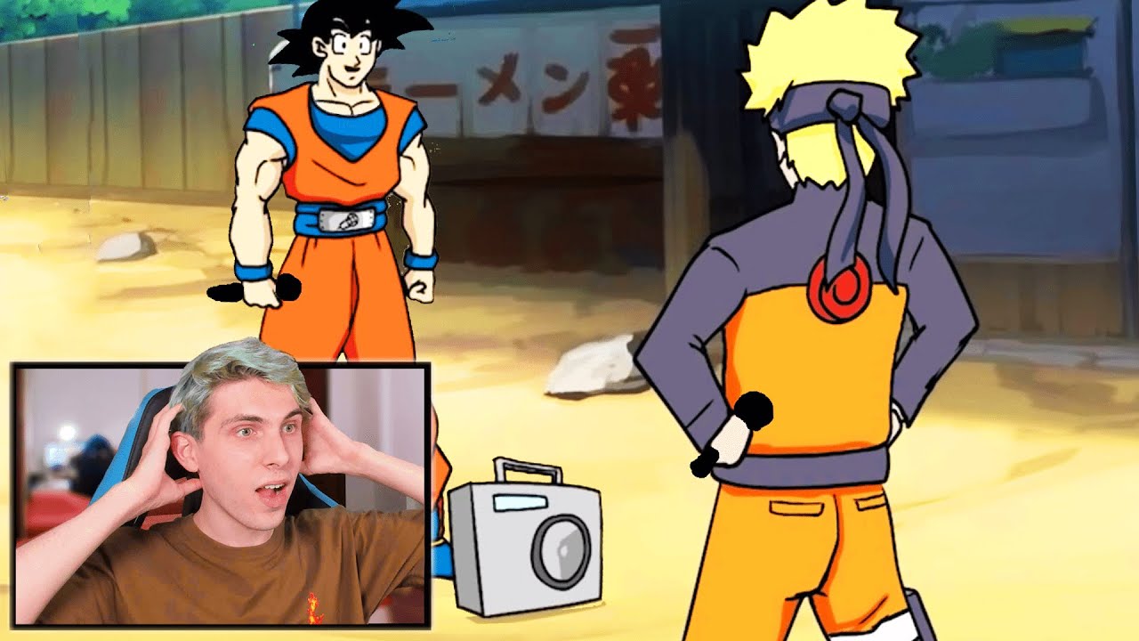 GOKU VS NARUTO RAP 🎤🎶 EPICA BATALLA OTAKU  | VIDEOREACCION ANIME