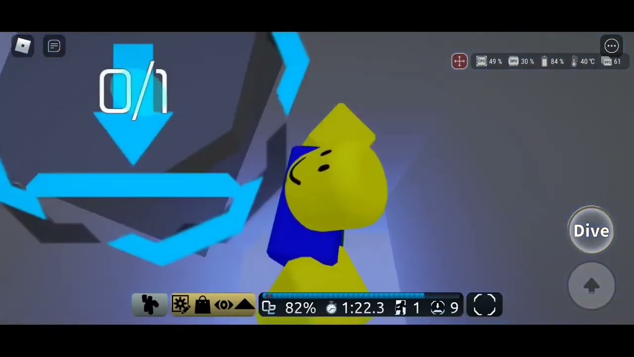 ASTERIOS (EXTREME CRAZY) ON MOBILE (FIRST MOBILE VICTOR) | Roblox: Flood Escape 2 Community Maps