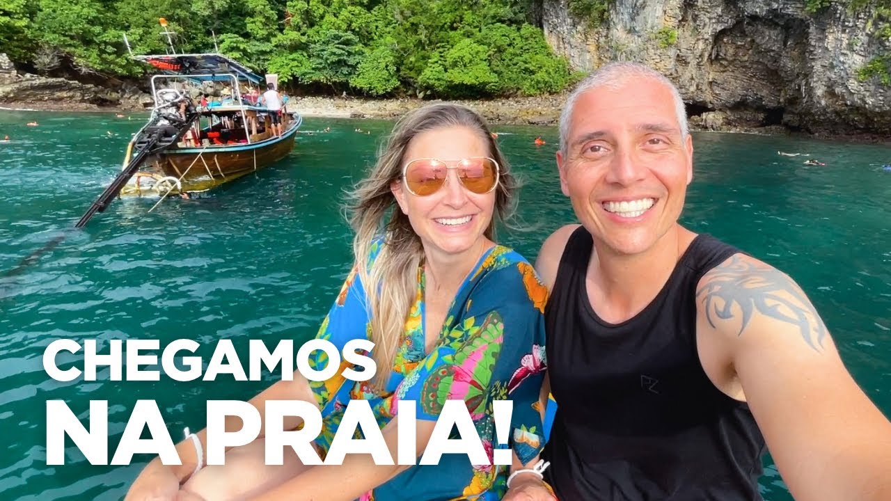 Passeio de barco pelas 7 ilhas em Krabi | Tailândia 🇹🇭