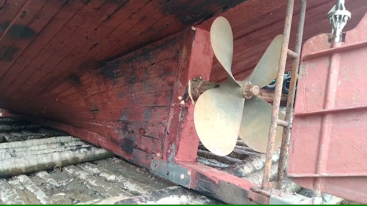 ukuran kipas propeller kapal kayu mesin 10dc 8dc 6d22 6d 4d