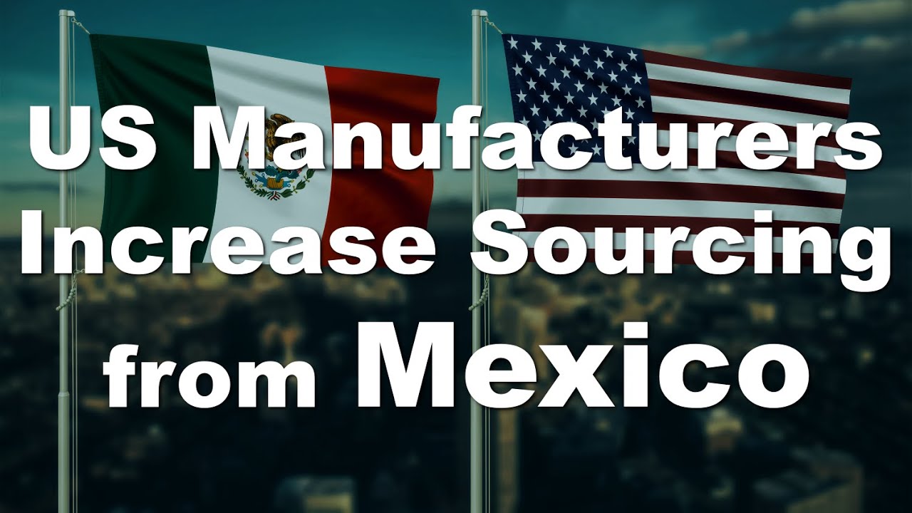 North American Manufacturers Increase Procurement from Mexico!　Purchasing from Asia Decreased