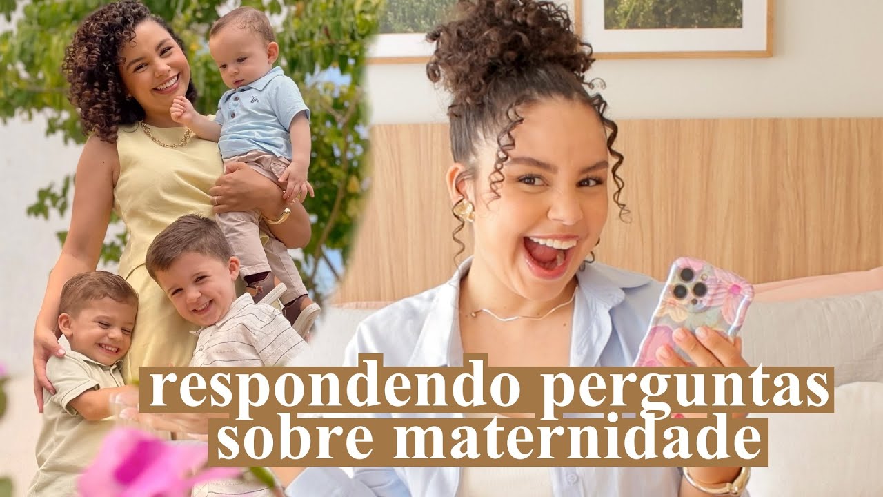 Como tem sido a vida de mãe de 3 filhos? Nossa rotina e como dar conta de tudo!