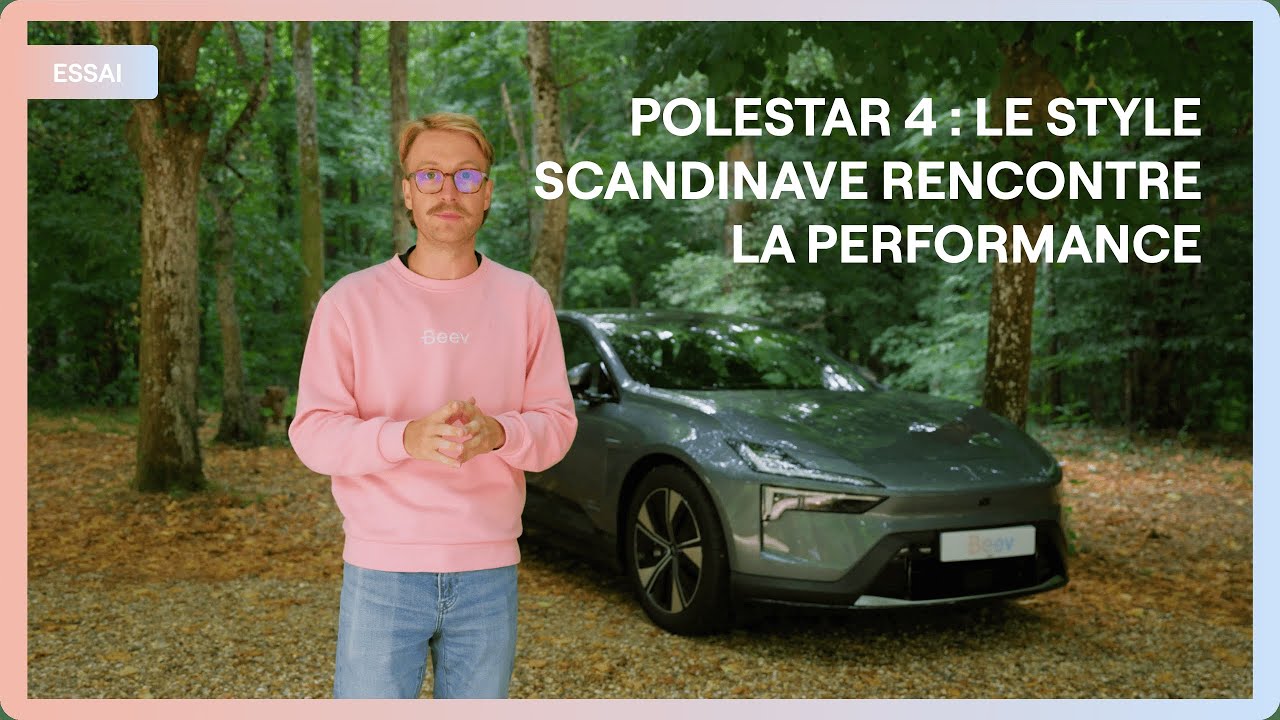 Essai Polestar 4 avant-première : le style scandinave rencontre la performance