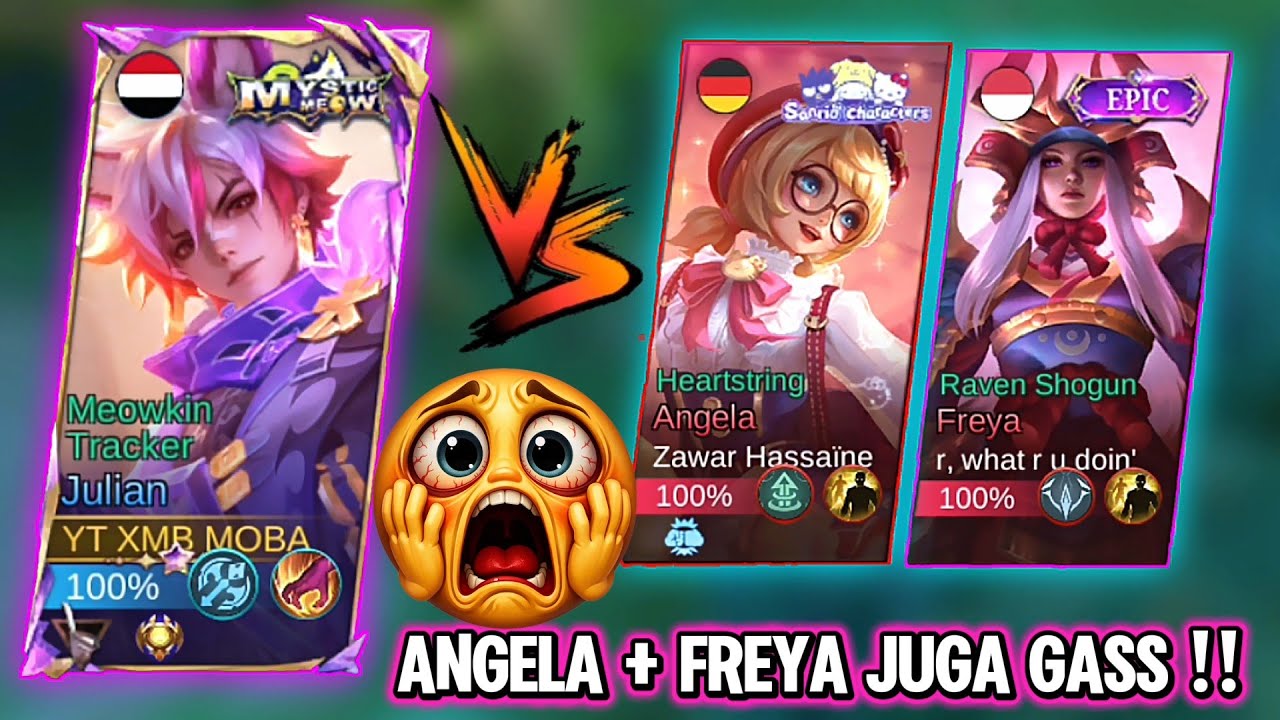 FREYA ANGELA DOANG MAH MAINAN GUA !! - mobile legends #MLBBIDCreator 