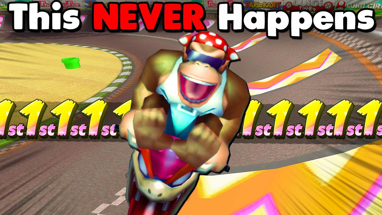 I Actually CAN'T LOSE in Mario Kart Wii