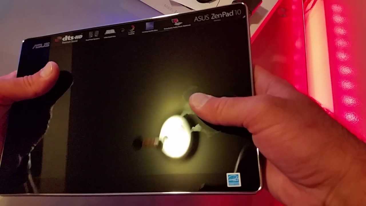 Asus Zenpad 10 Z300C-A1-BK unboxing ENGLISH