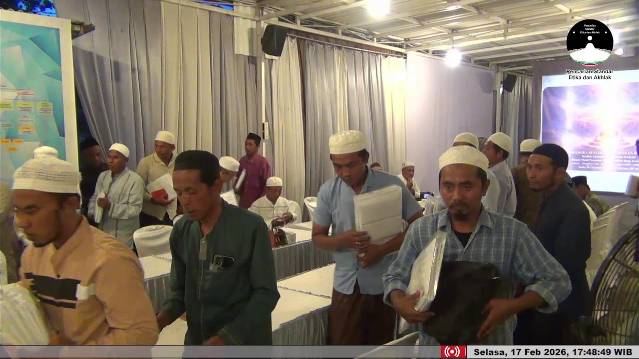 Live Streaming Pencarian Standar Etika dan Akhlak Selasa 17 Februari 2026 (Sore)