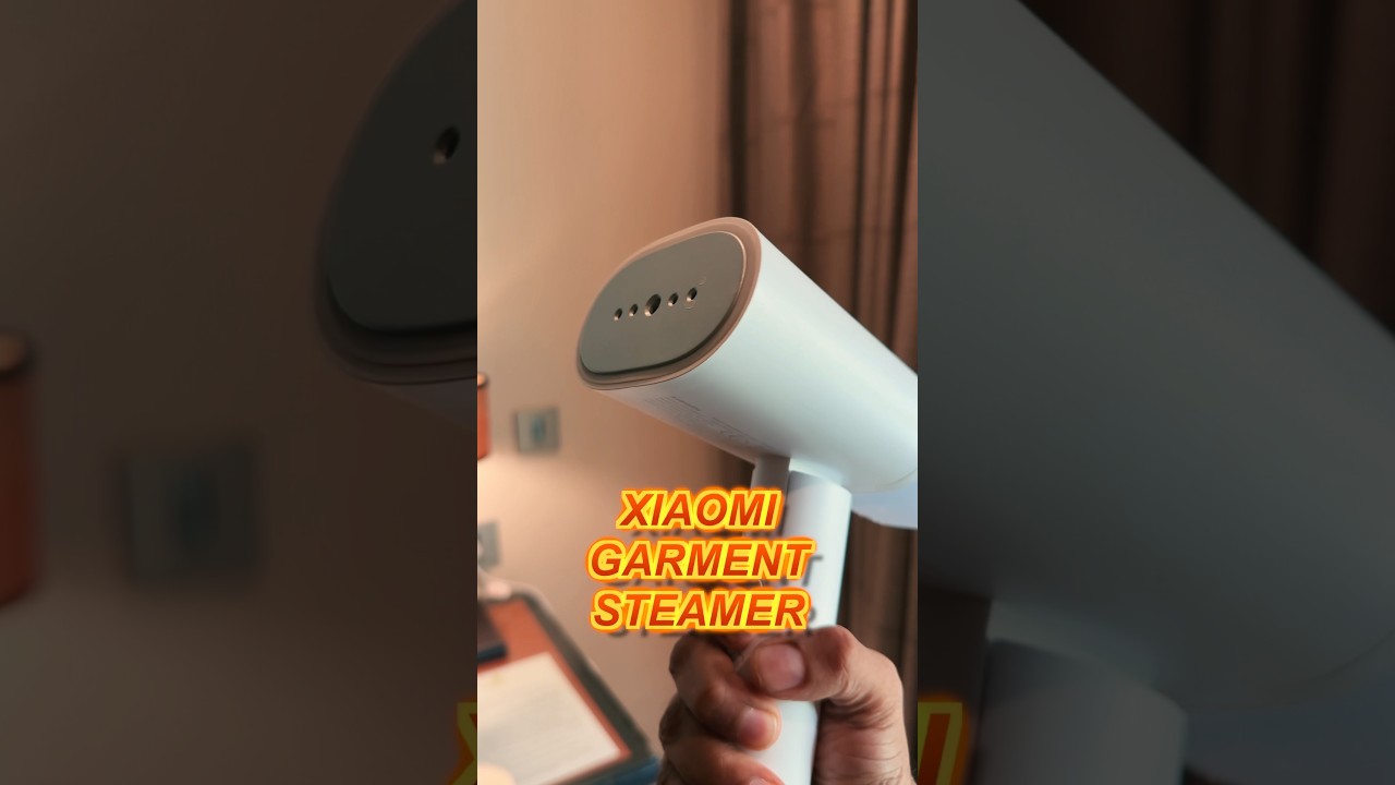 Xiaomi Handheld Steamer to Iron your clothes super fast #ytshorts #xiaomihandheldgarmentsteamer
