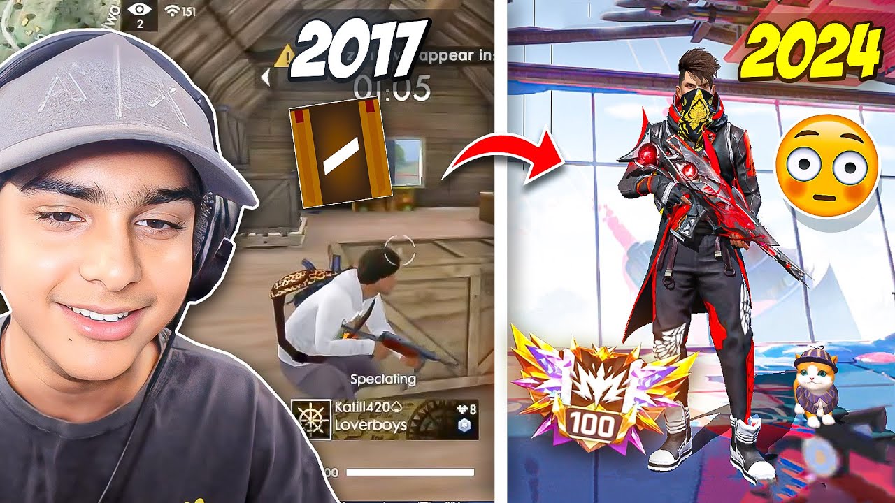 Opening My 2017 Id In 2024 🤯 Searching 6 Years Old Players Account - Garena Free Fire
