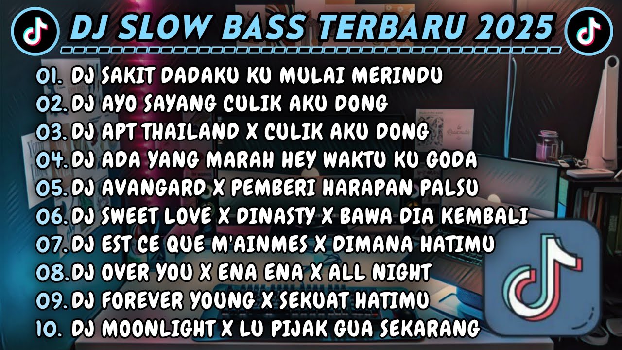 DJ SLOWBASS TERBARU 2025 || DJ SAKIT DADAKU KU MULAI MERINDU || DJ AYO SAYANG CULIK AKU DONG VIRAL