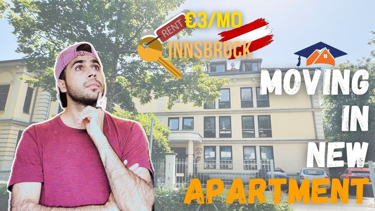 Moving in New Apartment 😇🇦🇹2024 | Student Residence INNSBRUCK Austria | Expensive City of Austria 🇦🇹