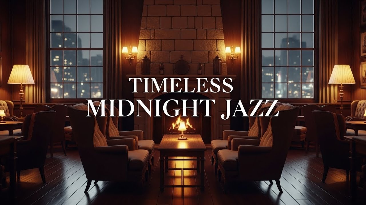 Smooth Relaxing Jazz Instrumental LIVE for Work, Study & Calm Cafe Night Ambience