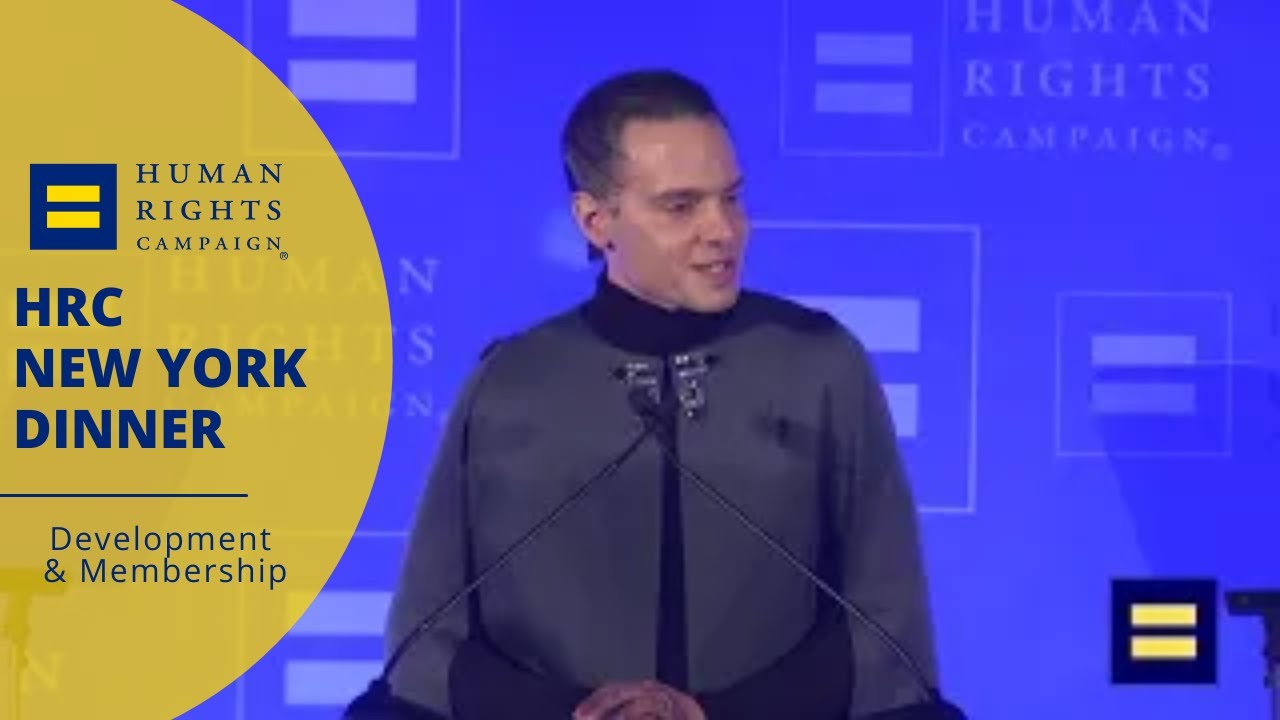 Jordan Roth Honored with HRC Legacy Award