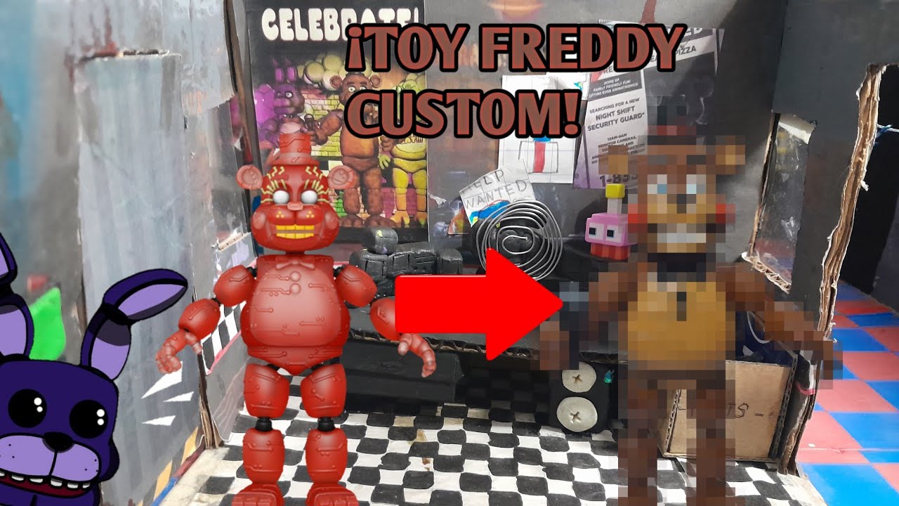 ¡TOY FREDDY CUSTOM! | a base de livewire freddy