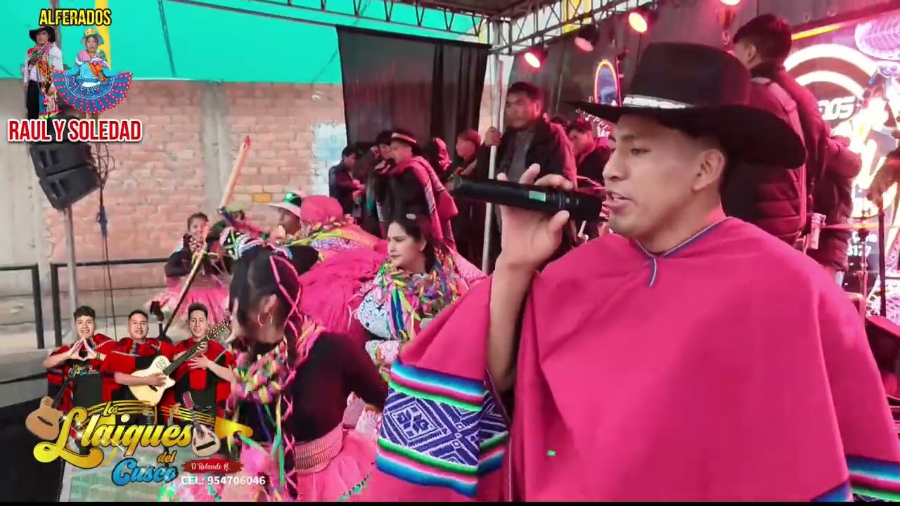 LOS LLAIQUES DEL CUSCO  ALFERADOS RAUL Y SOLEDAD YUNSA