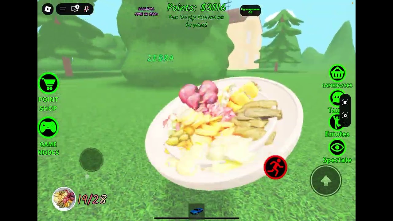 Hungry pig Rp MoDE i Roblox