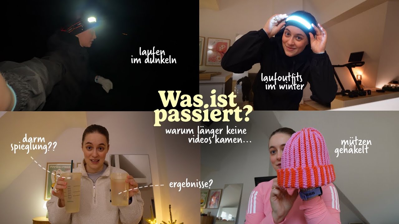 Auszeit, Laufen im Winter, Darmspiegelung + Ergebnisse