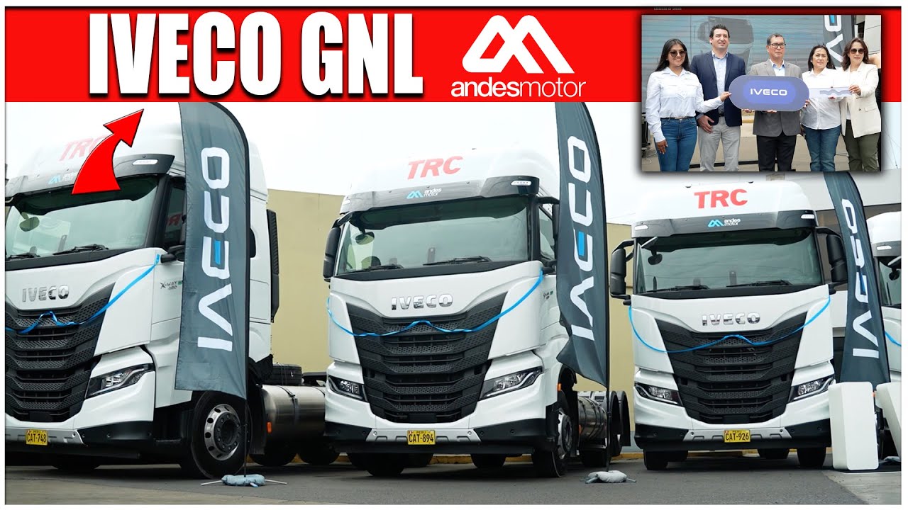 IVECO a GNL: Entrega de 15 camiones a 'Transportes Rodrigo Carranza' | Andes Motor Perú