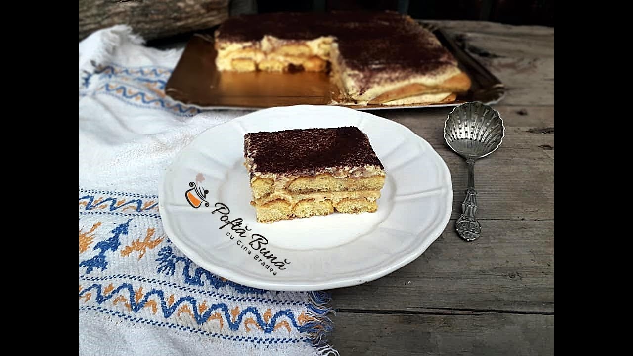 Tiramisu reteta originala italiana | Gina Bradea