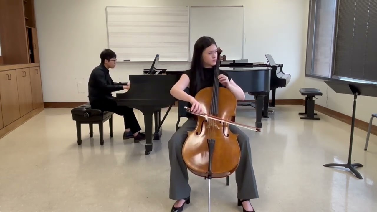 Lydie Scott - Shostakovich Cello Sonata mvmt  2 - opus 40