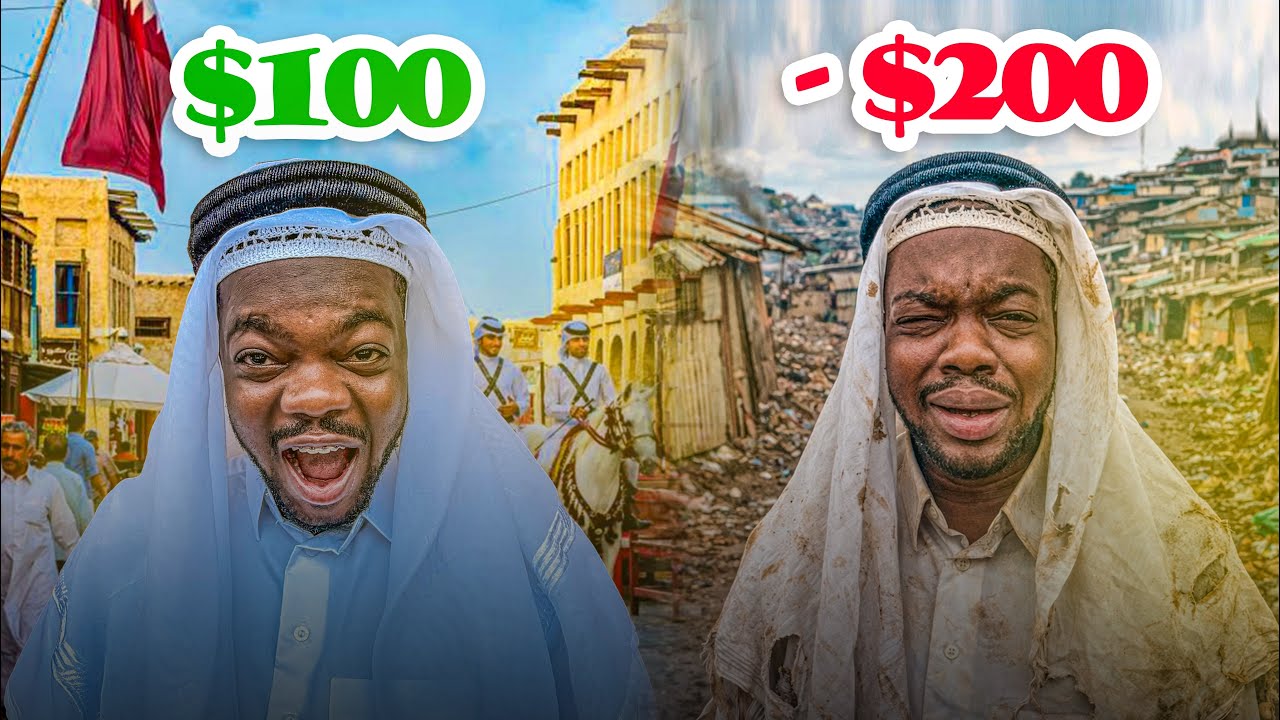 What $100 Gets You in Qatar local Market ( I GOT BROKE )