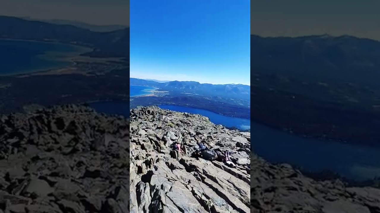Mount Tallac Summit Tasty IPA - 타호 호수들 내려보며 후루룩 맥주 한모금 - 탈락산 정상 건배! 