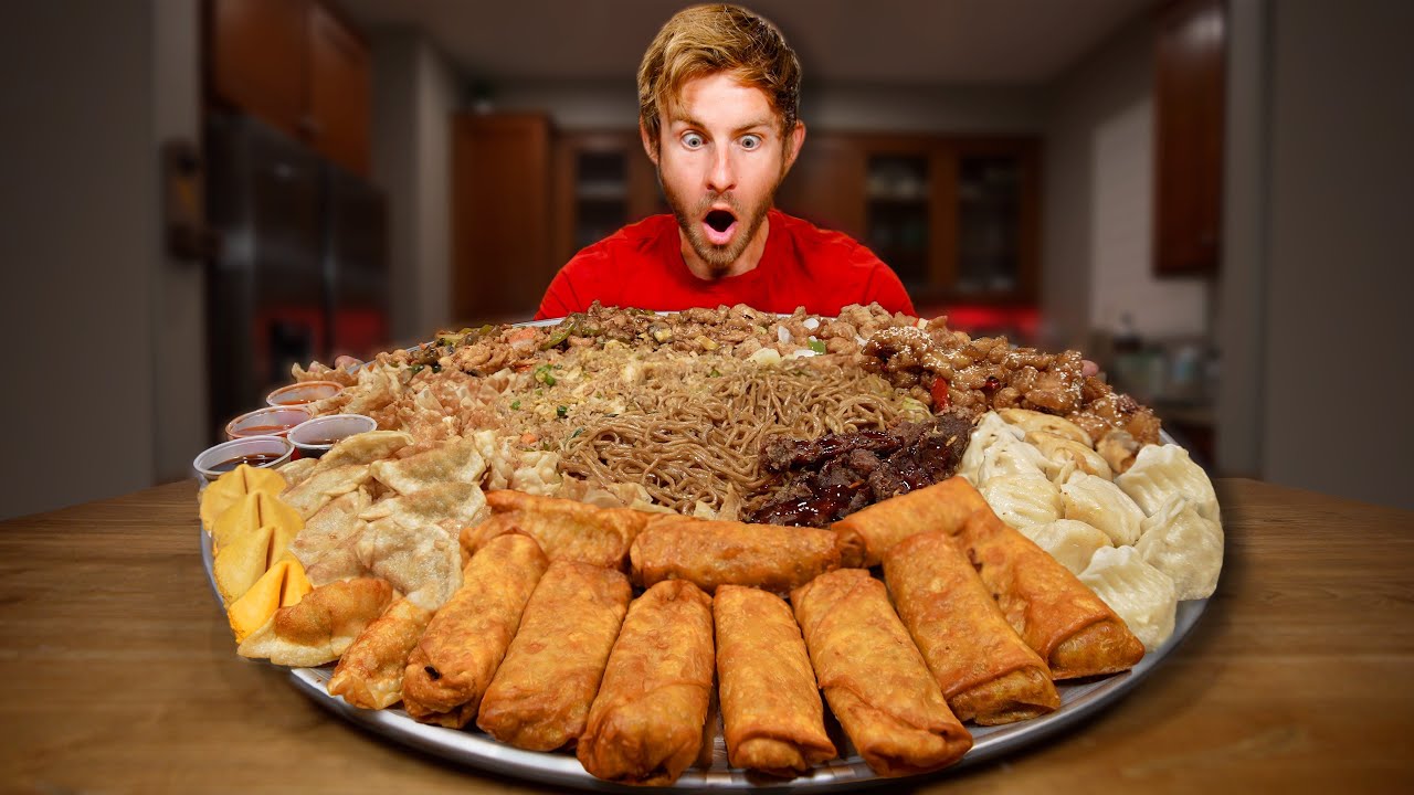 The World's BIGGEST Chinese Food Platter Challenge!