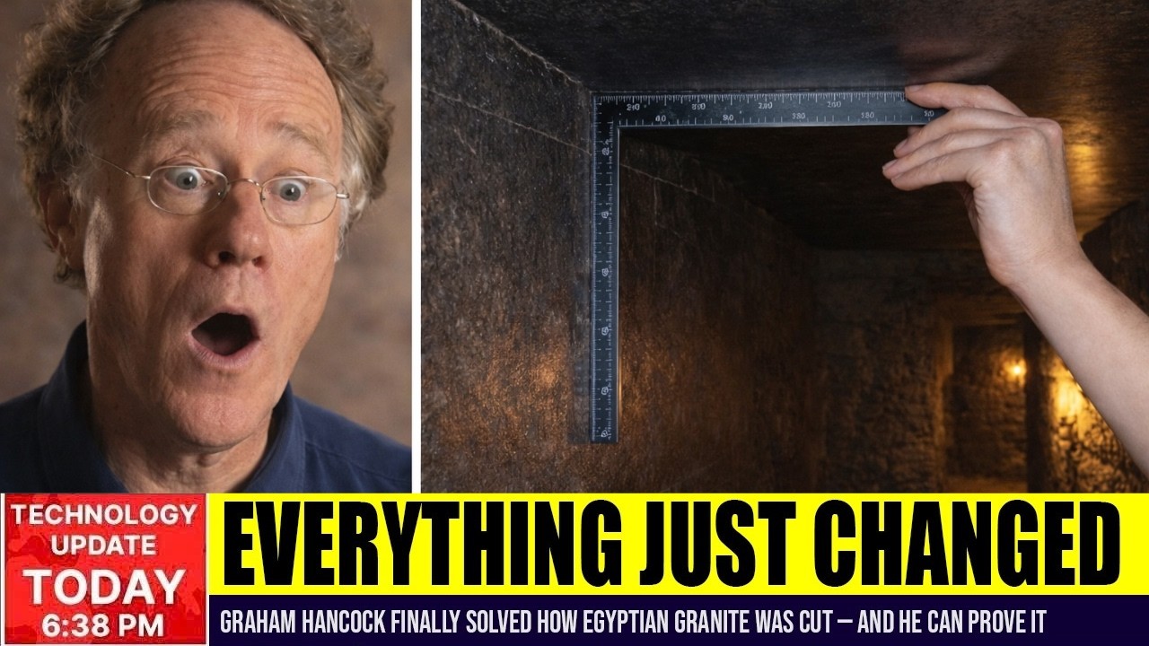 Graham Hancock Finally Solved the Mystery of How Egyptian Granite Was Cut — And He Has Proof
