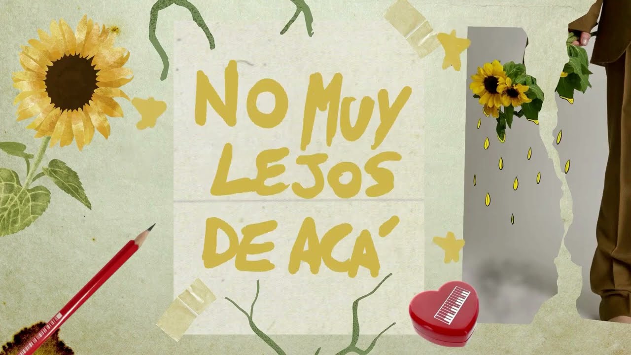Aless - No Muy Lejos de Acá (Lyric Video)
