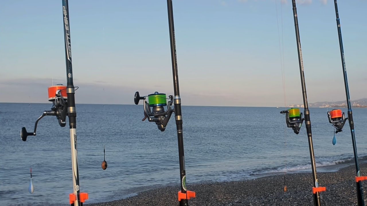 SURFCASTING en TORRENUEVA...ARENAL,PROBANDO NUEVOS HILOS AKAMI Y ESTRENADO MACUTO Y MOCHILA AKAMI
