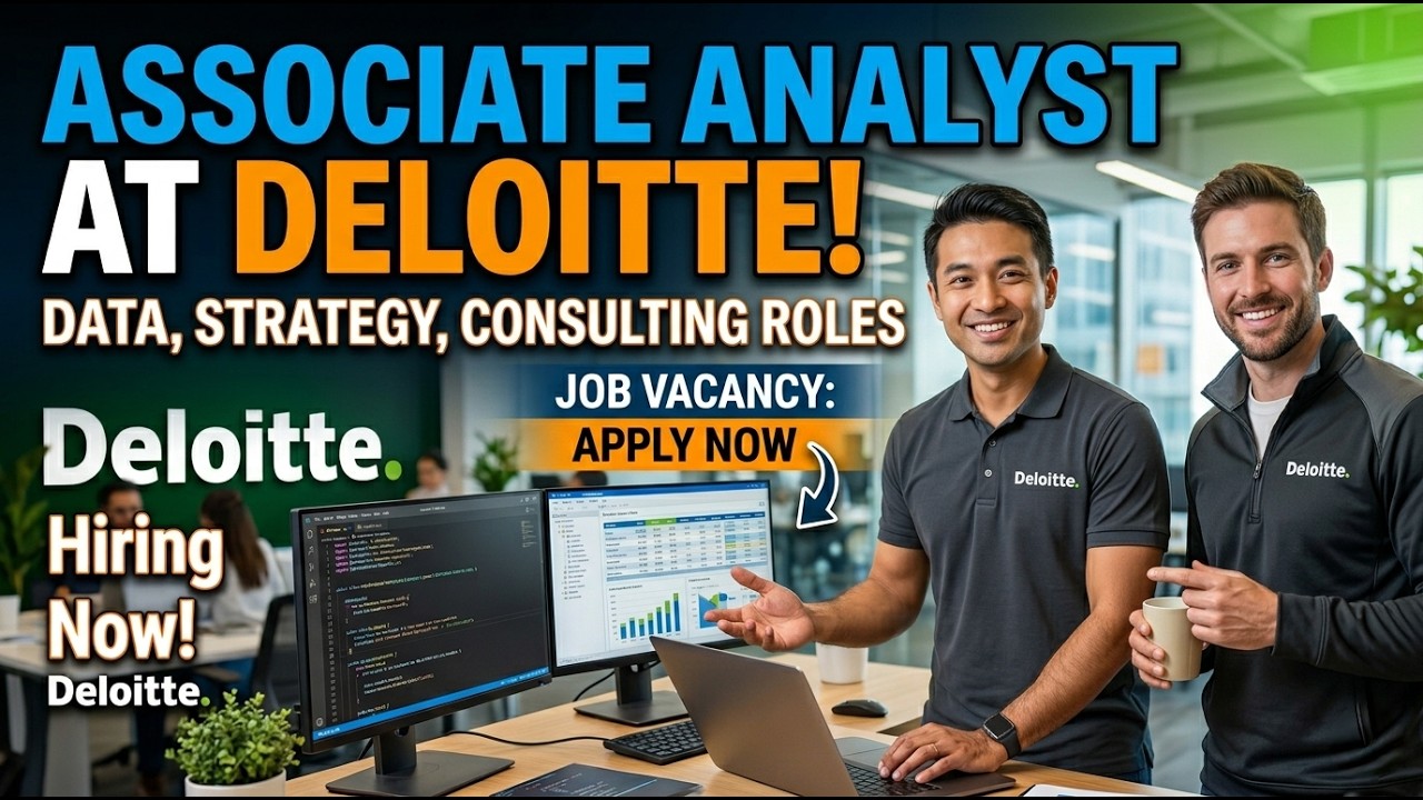 Associate Analyst at Deloitte | Full Job Vacancy Details, Salary, Eligibility & How to Apply.