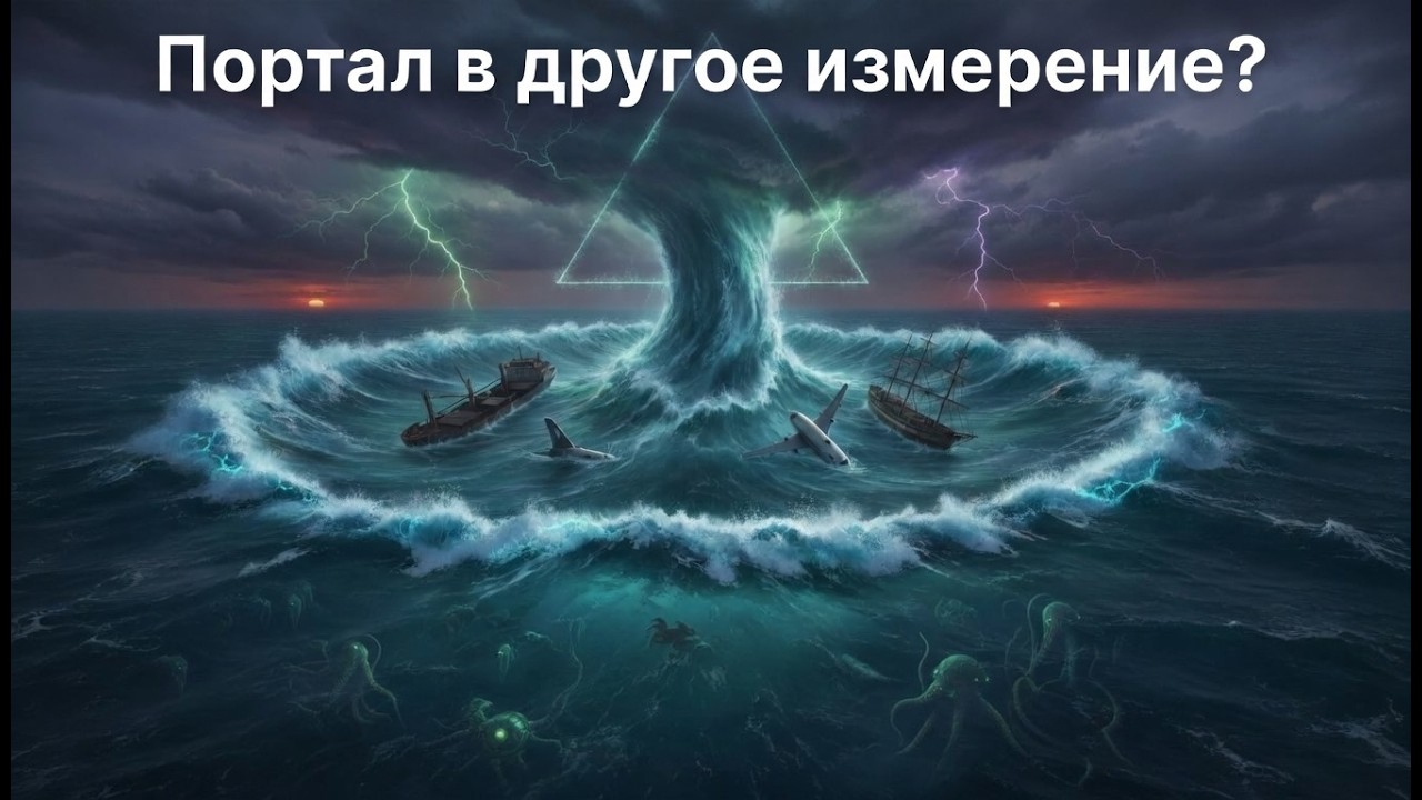 ИИ РАСКРЫЛ ТАЙНУ БЕРМУДСКОГО ТРЕУГОЛЬНИКА: Портал в другое измерение?