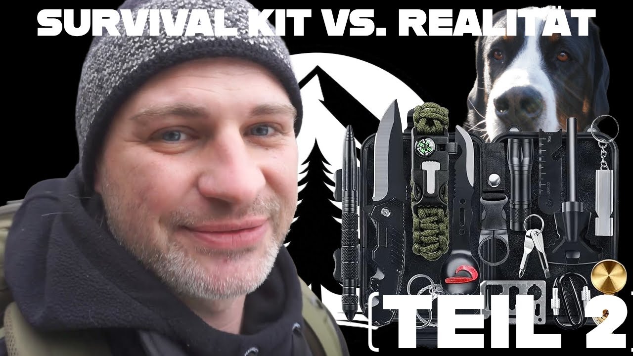 Würde ich damit in der Wildnis überleben? (Teil 2) Feuer unter schwierigen Bedingungen.