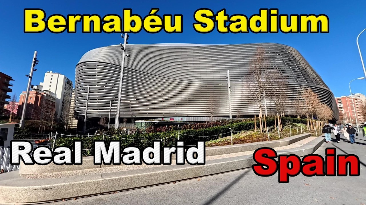 Bernabéu Stadium| Real Madrid #footballclubs #footballfan #soccerfan