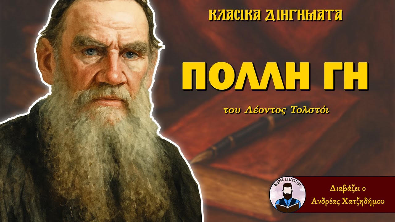 Πολλή γη - Λέων Τολστόι | Ο Ανδρέας Διαβάζει Κλασικά Διηγήματα