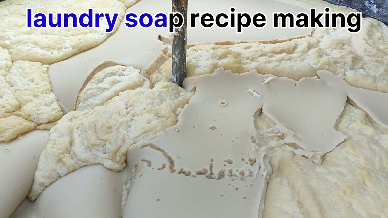laundry soap recipe #justsoaps #soap #satisfying 