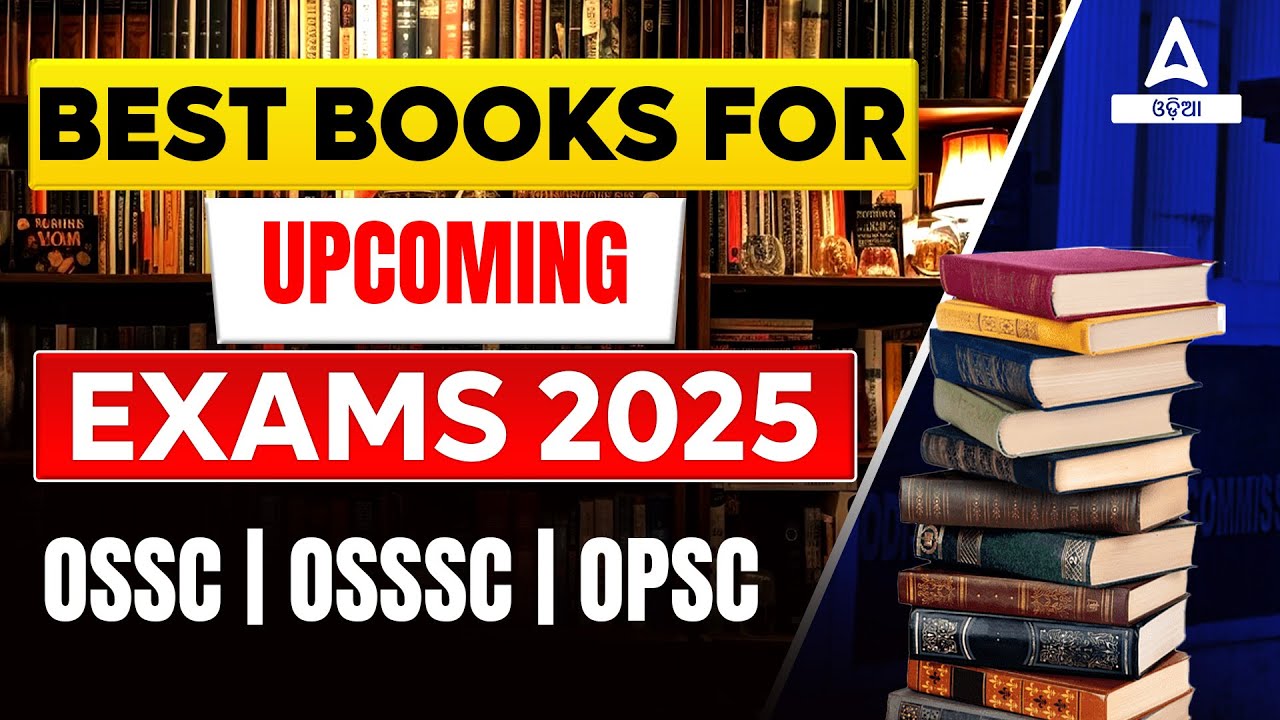 📚Best Books For OSSC, OSSSC and OPSC Exam 2025 | Adda247 Odia