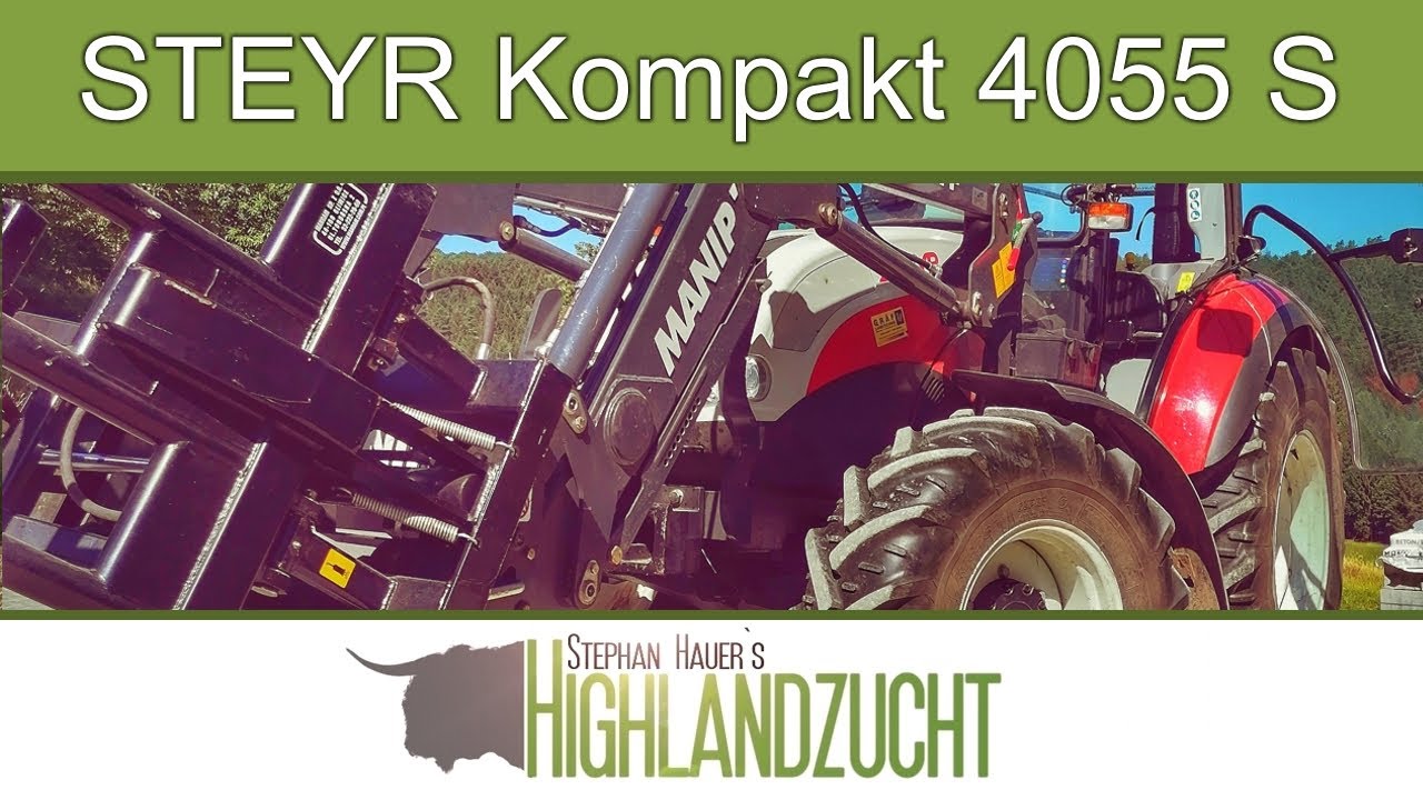 Unser Schlepper: STEYR Kompakt 4055 S