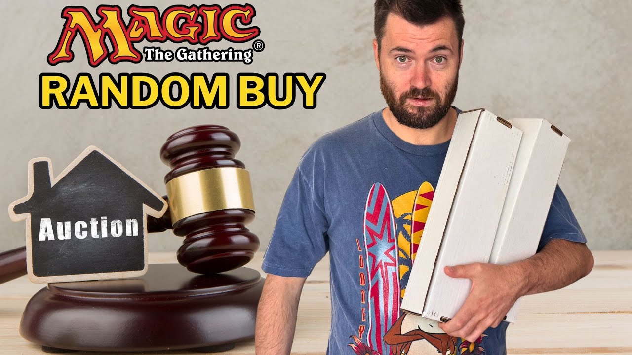 I Won An Auction For $21 For This Magic The Gathering Collection!