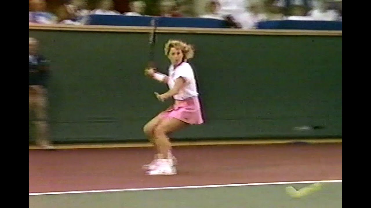Chris Evert vs. Martina Navratilova Rancho Mirage 1986 EXO 💛👌