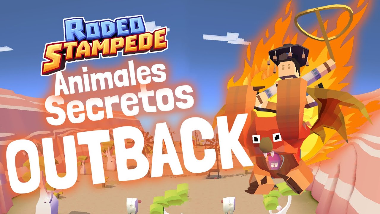CÓMO CONSEGUIR LOS 4 ANIMALES SECRETOS DEL OUTBACK EN RODEO STAMPEDE
