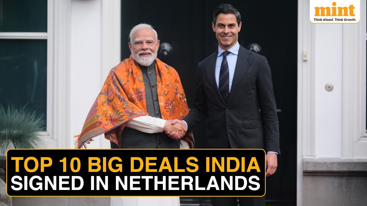 From Semiconductors To Green Hydrogen: India-Netherlands Sign 17 Big Deals During PM Modi's Visit