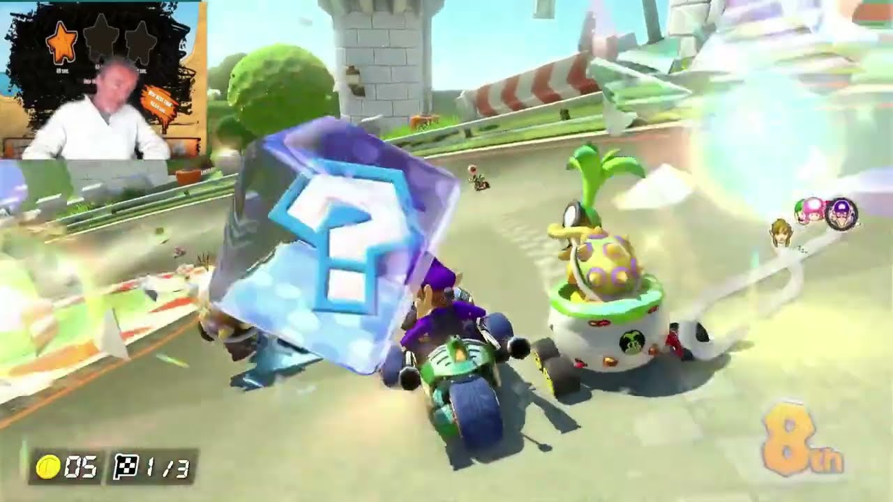 Mario Kart ~ Mario Circuit ~ Waluigi ~ 200cc ~ Flower Cup